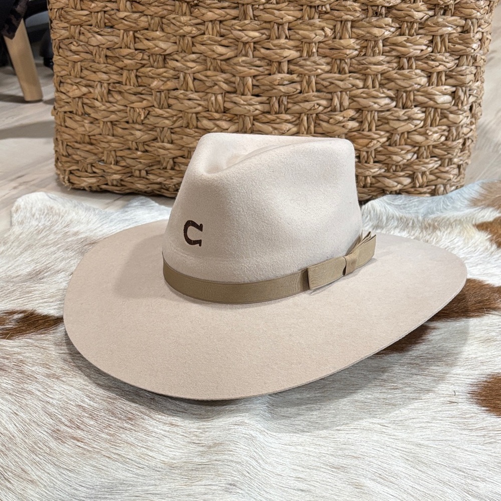 Charlie 1 Horse silverbelly Highway fedora hat Large